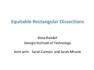 Dana randall