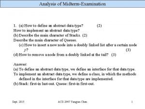 Acs algorithm