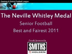 Neville whitley