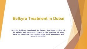 Kybella dubai