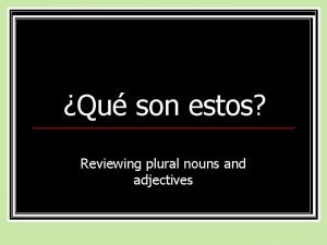 Las sillas son _____.