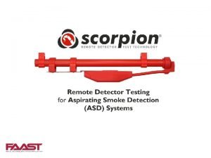 Scorpion is a remote tester specifically designed for