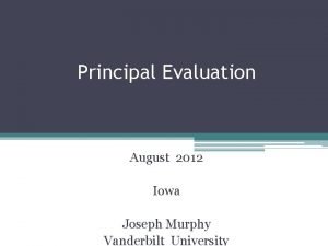 Joseph murphy vanderbilt
