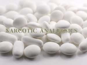 NARCOTIC ANALGESICS Q Define analgesics Analgesics are the
