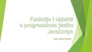 Javascript zadaci sa resenjima