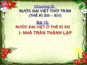 Chng III NC I VIT THI TRN TH