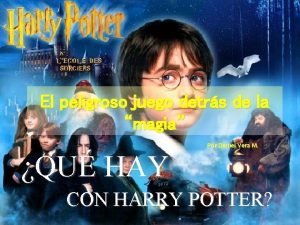 Harry potter ocultismo