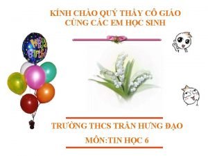 KNH CHO QU THY C GIO CNG CC