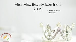 Beauty icon of india