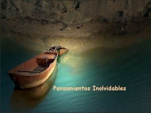 Pensamientos inolvidables