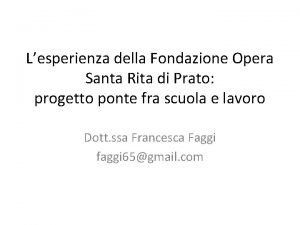 Santa rita prato