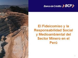 El Fideicomiso y la Responsabilidad Social y Medioambiental