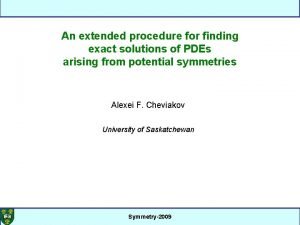 An extended procedure for finding exact solutions of