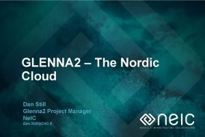 GLENNA 2 The Nordic Cloud Dan Still Glenna