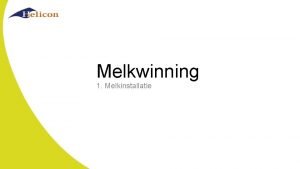 Melkwinning