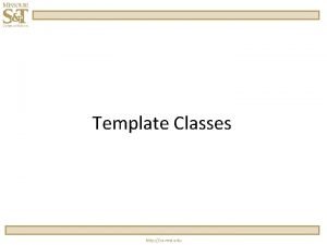 Mst powerpoint template