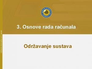 Udbenik informatike za 5 razred 3 Osnove rada