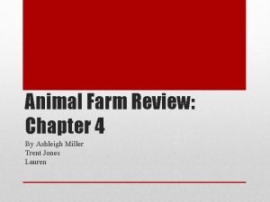 Animal farm summary