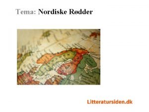 Tema Nordiske Rdder Tema Nordiske Rdder Bodil forlader