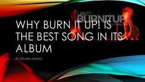 Burn it up song