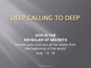Call revealer Call revealer