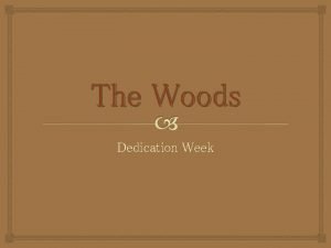 The Woods Dedication Week Henry David Thoreau Henry