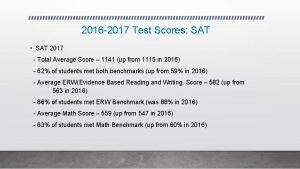 Psat average score 2017