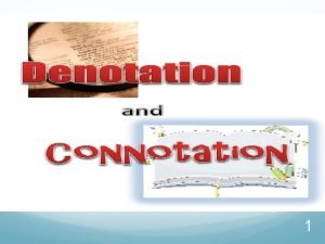 Denotation and connotation of dove