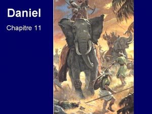 Daniel chapitre 11