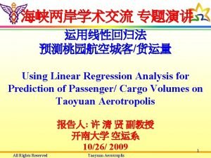 Linear regression predict Linear regression predict
