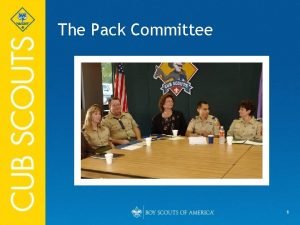 Pack committee