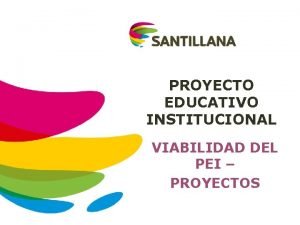 Marco institucional de un proyecto educativo