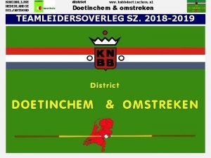 Knbb doetinchem en omstreken