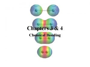 Chapters 3 4 Chemical Bonding Octet Rule Octet