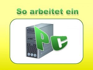 Zentraleinheit pc definition