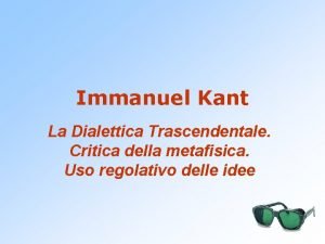 L'estetica trascendentale kant