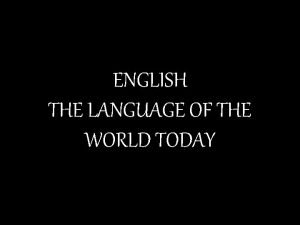 Language