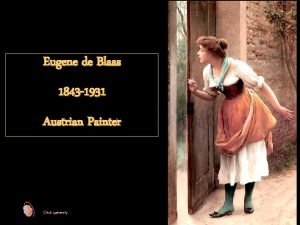 Eugene de blaas paintings