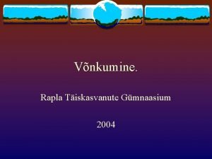 Vnkumine Rapla Tiskasvanute Gmnaasium 2004 Heinrich Rudolf Herz