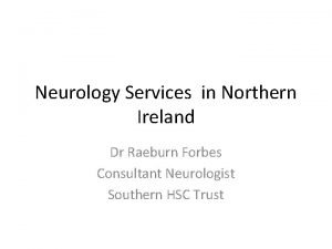 Neurologist northern ireland