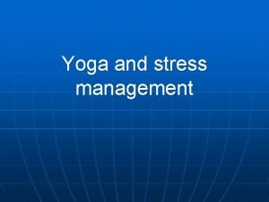 Conclusion of yoga