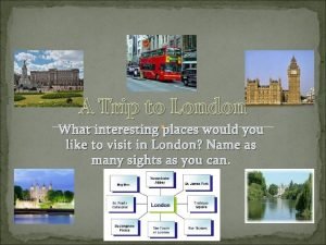 A Trip to London What interesting places would