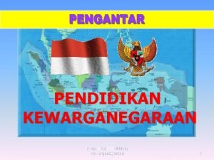 Pendidikan kewarganegaraan adalah