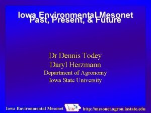 Iem mesonet