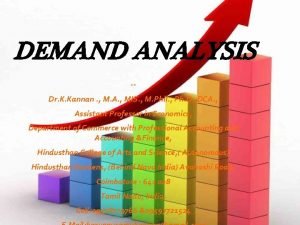 Statistical methods of demand forecasting