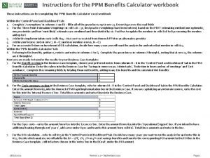 Ppm calculator excel