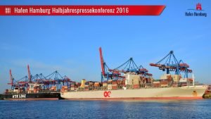 Hafen Hamburg Halbjahrespressekonferenz 2016 Seegterumschlag 1 Halbjahr 80