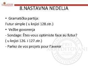 Futur simple nepravilni glagoli