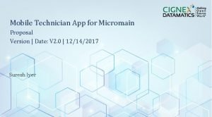 Micromain mobile