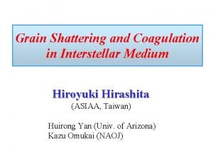 Grain Shattering and Coagulation in Interstellar Medium Hiroyuki